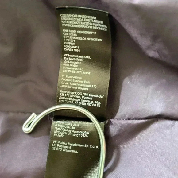 The North Face Navy Blue WOMENS  VENTURE Windbreaker Jacket Size Large - Picture 12 of 15